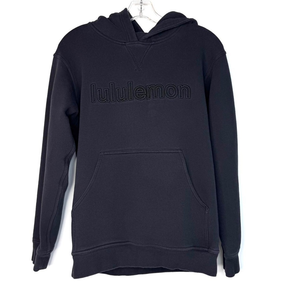 lululemon athletica   black spell‎ out  Hoodie